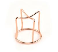NIYANGLE Support de Houppette à Poudre Croisée en Acier Carbone 2 Pièces 1.77in pour Filles Porte-organiseur Beauté Lavable et Réutilisable