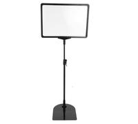 NIYANGLE Support De Panneau Réglable A4 Porte-affiche Sur Pied Ajustable Pour Magasin Événement Hauteur 35-60 Noir Élégant Installation Rapide