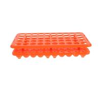 NIYANGLE Support De Tube à Essai Plastique Avec Tapis Silicone Rangement Organisateur Pour Laboratoire Et Échantillons De Sang