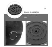 NIYANGLE Support et Adaptateur pour Cric Hydraulique Acier Tonnes Plateau et Patin Caoutchouc Antidérapant pour Stands de Levage Robustes et Durables