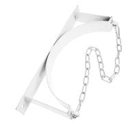 NIYANGLE Support Mural Acier avec Chaîne Haute Résistance pour Fixation Sécurisée de Bonbonne Gaz Propane et Oxygène Compatible Universellement et Fiable pour Usage Industriel et