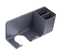NIYANGLE Support Mural Autocollant Pour Sèche-cheveux Rangement Pratique Pour Salle De Bain Organisateur De Beauté Étagère Multifonctionnelle Pour Accessoires De Coiffure