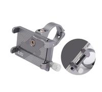 NIYANGLE Support Téléphone Vélo Aluminium Compatible VTT et Scooters pour Téléphones Installation Facile sur Guidon Montage Pratique pour Navigation et Cyclisme