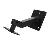 NIYANGLE Supports de Main Courante en Acier Inoxydable Noir Mat Support Mural Droit Robuste pour Rambarde D’Escalier Compatible Rampes Bois et Métal Fixation Murale Résistante aux