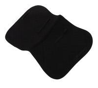 NIYANGLE Tapis de Selle Antidérapant pour Cheval 1 Pièce Noir, Coussin Réutilisable en Eva, Coton et Polyester, Protège-dos Respirant et Isolant Thermique, Accessoire Équestre Confortable