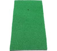 NIYANGLE Tapis D'entraînement de Golf 30x60 Cm en Eva et Nylon Vert Réaliste, Portable et Léger, pour Practice Intérieur et Extérieur, Accessoire de Golf Professionnel pour Chipping