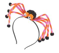 NIYANGLE Tête Araignée Peluche pour Halloween Accessoire et Mignon pour Fête Déguisement Adulte et Mascarade