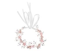 NIYANGLE -tête de demoiselle d'honneur : coiffe de mariage - accessoires de cheveux en strass pour filles - couronne pour mariages, fêtes, anniversaires, goûters