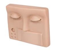 NIYANGLE Tête De Mannequin Pour Pratique Des Extensions De Avec Paupières Amovibles Modèle De Maquillage Pour Formation Pour Débutants Et Professionnels