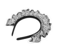 NIYANGLE -tête élégant en dentelle Lolita : -tête pour déguisement de femme de chambre, accessoire pour cheveux, idéal pour les jeux de rôle, les fêtes ou au quotidien.