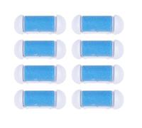 NIYANGLE Têtes de Rouleau de Rechange pour Élimination des Callosités et Peau Morte 10pcs Résistantes à L'eau, Faciles à Tenir pour Dispositif de Broyage des Pieds Électrique