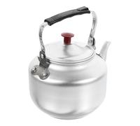 NIYANGLE Théière Portable en Alliage D'aluminium 0,8 L Passoire Intégrée, Bouilloire Résistante la Chaleur pour Infusion à Domicile, Bouilloire Vintage Légère la Cuisine Couleur Aléatoire