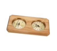 NIYANGLE thermomètre humidité thermostat température ambiante pour chambre Jauge de température numérique hygromètre Moniteur de température hygrothermographe pour cabine de sauna Métal