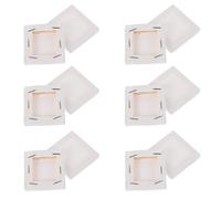 NIYANGLE Toiles Peinture Mini Format 12 Panneaux 5x5cm en Coton pour Décorations Murales et Projets de Peinture à l'Huile