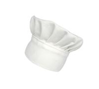 NIYANGLE Toque de Chef pour Bébé Unisexe Blanc, Bonnet Extensible Doux pour -né, Accessoire Photo Séance Naissance Garçon Fille, Taille Unique Confortable