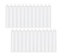 NIYANGLE Tubes de Peinture en Aluminium Blanc 30pcs 20ml Conteneurs Rechargeables pour Artistes et Bricoleurs Utilisation en Croquis et Pratiques Artistiques