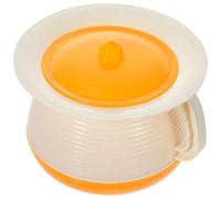 NIYANGLE Urinoir Portable Couvercle en Plastique Léger, Pot de Chambre Unisexe Compact pour Adultes et Garçon et Filles, 1 Pièce, Pot de Voyage Hygiénique pour Usage Couleur Aléatoire