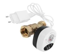 NIYANGLE Vanne D'arrêt D'eau Intelligente Wifi Gestion Intelligente avec Minuterie et Système D'alarme Matériau PC et Abs, pour Arrosage Extérieur et Usage Domestique