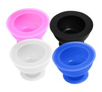 NIYANGLE Ventouses de Massage pour Ensemble de 4 en Silicone Aspiration sous Vide, Appareil Corporel Portable Massage Relaxant et Stimulation Circulation Sanguine