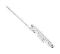 NIYANGLE Verrou Encastré Acier Inoxydable pour Porte de Sécurité Loquet à Boulon Dissimulé pour Porte Double Inactive Installation Facile Ajustement Sécurisé Composite et Fenêtres