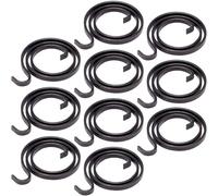 NIYATA 10 Pièces Ressorts de Poignée de Porte 1.9 Tours Bobine Interne de Poignée 2.9mm de Largeur pour Remplacement de Pièces de Poignées et Serrures