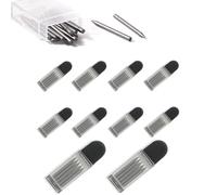 NIYATA 100Pcs Mine Compas 2MM, Mine Compas Maped,Mines de Rechange pour Compas 2B,Noyau de remplacement de Boussole 2B