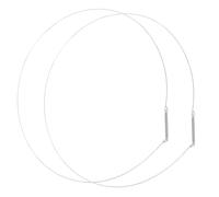NIYATA 35cm Cercle Acier Fixation Joint Hublot, Bague de Serrage Joint de Porte pour Machine à Laver Haier, Cerclage Anneau en Caoutchouc pour Machine à Laver à Tambour