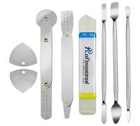 NIYATA 8PCS Kit de réparation pour iPhone, iPad, Téléphone Portable, Ordinateur Portable, MacBook et Tablette, Kit d'outils de Levier et d'ouverture, Métal Ultra Fin,