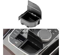 NIYATA Compartiment de rangement pour console centrale avec couvercle ABS - Pour BMW Série 1, 3, 4, X3, X4, X5, X6, X7, F40, F44, G20, G21, G22, G23, G24, G26, G01, G02, G07, G80, G82 I4 I3
