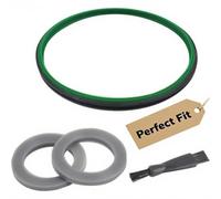 NIYATA Joint Caoutchouc en Silicone pour Thermomix TM31 | Joint Couvercle et Joints Couteaux pour Vorwerk Thermomix TM31, avec 1 Brosse de Nettoyage