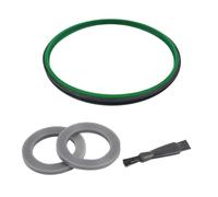 NIYATA Joint de Couvercle pour Thermomix TM31, Joint TM31 pour Thermomix,2 Joints Couteaux pour Thermomix Vorwerk TM3l et 1 Brosse de Nettoyage,Joint Couvercle TM31 en Silicone pour Thermomix