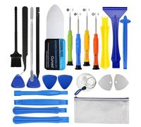 NIYATA Kit d'Outil de Réparation de Téléphone Portable 23 en 1, Kit d'ouverture à levier, Spudger antistatique, Tournevis pour smartphone, tablette, ordinateur portable