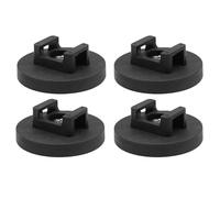 NIYATA Lot de 4 serre-câbles magnétiques - 43 mm - Support de câble magnétique - Pour voiture, bureau et maison