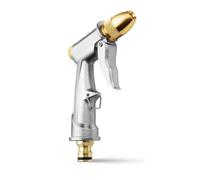 NIYATA Pistolet à Eau Haute Pression,Pistolet d‘arrosage en métal,avec Buse Rotative Réglable en Laiton,Utilisé pour Lavage de Voiture,Irrigation de Jardin