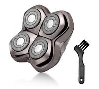 NIYATA PRO Lame de rechange à 4 têtes, compatible avec les rasoirs Pitbull, Butterfly Kiss et Palm pour le toilettage de la barbe, le rasage du corps et la lame de rasoir à tête chauve, homme et femme