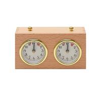 niyin204 Minuteur Horloge D'échecs Numérique Chronomètre en Bois pour Jeu D'échecs Pendule D'échecs Compte À Rebours Game Timer Chess Clock Timer