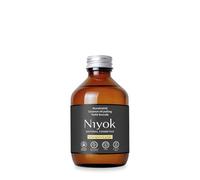 Niyok® Bain de bouche à l'huile de coco bio « Citronnelle & Gingembre » (200 ml) • Protection contre caries, tartre & mauvaise haleine • Huile de bouche végétalienne aux huiles essentielles