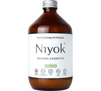 Niyok Bain de bouche à l'huile de coco - menthe poivrée 500 ml