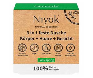 Niyok Douche fixe 3 en 1 - Début du printemps 80 g