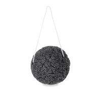 Niyok Éponge Konjac naturelle pour le visage, éponge pour le visage avec effet exfoliant doux, éponge nettoyante pour le visage, éponge Konjac au charbon de bambou