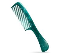 Niyok Healix Peigne à cheveux avec poignée pour tous les types de cheveux en cordes maritimes recyclées de Healix, peigne à cheveux fabriqué en Allemagne, peigne à poignée en plastique recyclé à 99
