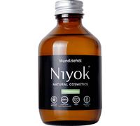 Niyok Huile de noix de coco Huile buccale - menthe poivrée 200 ml