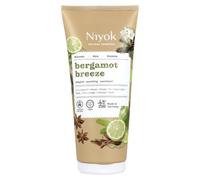 Niyok Men Gel douche 3 en 1 Bergamote Breeze 200 ml pour corps, visage et cheveux, soin hydratant, parfum bergamote et agrumes, fabriqué en Allemagne