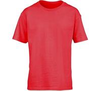 NIYS Lot de 2 t-shirts unis pour enfants et adultes | 100 % coton 200 g/m² | Haut de sport unisexe à manches courtes et col rond - Plusieurs couleurs et tailles, Sky + Sky Bold Stripe, 9-10 ans