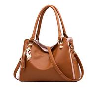 NIYUTA® Sacs portés main Femme de marque Mode Cabas Sacs portés épaule Sacs bandoulière Sac a main FR119 Marron