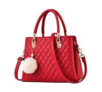 NIYUTA® Sacs portés main Femme de marque Mode Cabas Sacs portés épaule Sacs bandoulière Sac a main FR125 Rouge