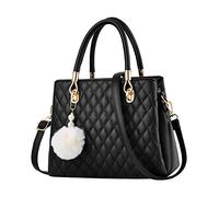 NIYUTA® Sacs portés main Femme de marque Mode Cabas Sacs portés épaule Sacs bandoulière Sac a main FR125 Noir