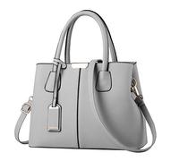 NIYUTA® Sacs portés main Femme de marque Mode Cabas Sacs portés épaule Sacs bandoulière Sac a main FR123 Gris