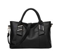 NIYUTA® Sacs portés main Femme de marque Mode Cabas Sacs portés épaule Sacs bandoulière Sac a main FR117 Noir
