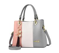 NIYUTA® Sacs portés main Femme de marque Mode Cabas Sacs portés épaule Sacs bandoulière Sac a main FR120 Gris